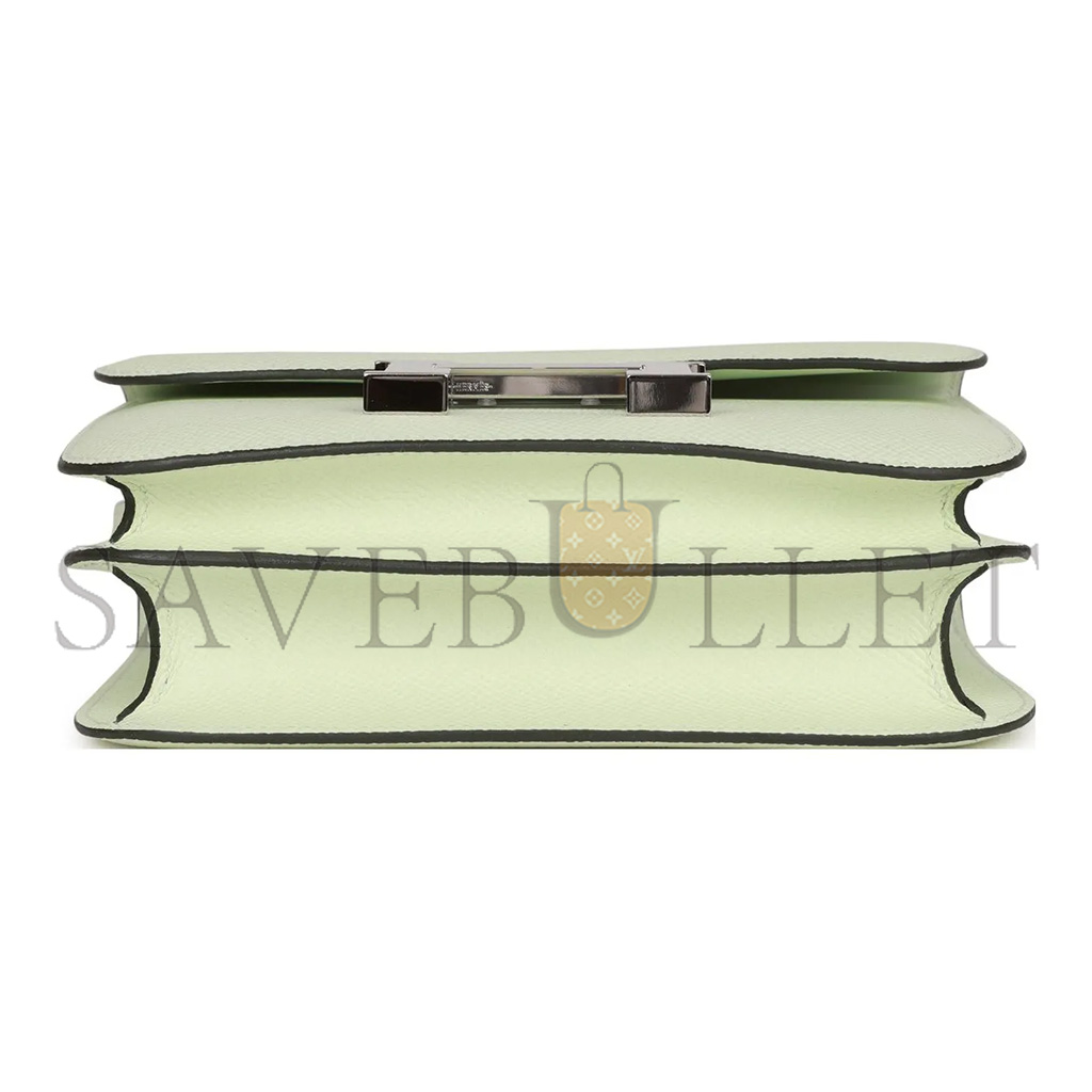 H**mes master constance 18 epsom 0s vert fizz h083905ck0s(19*15*4cm)